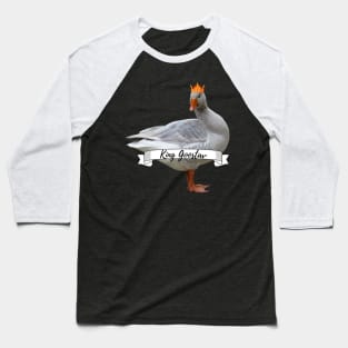 Royal Geese King Goostav Funny Goose Lover Gift Baseball T-Shirt